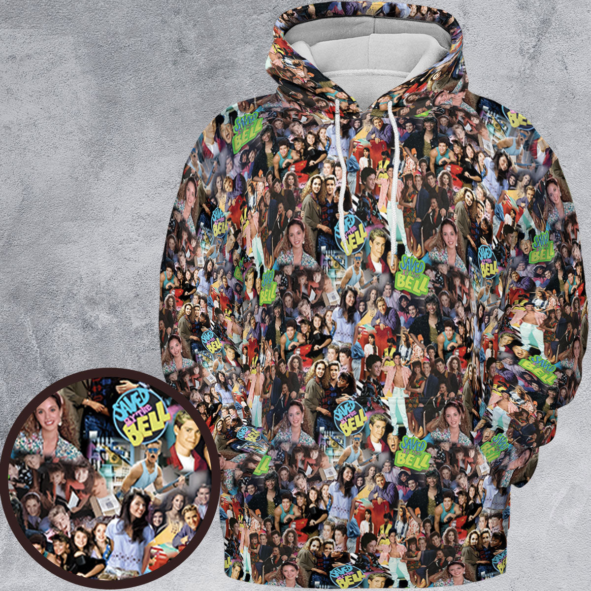 All-over Print Hoodie - C5GKX3YQ