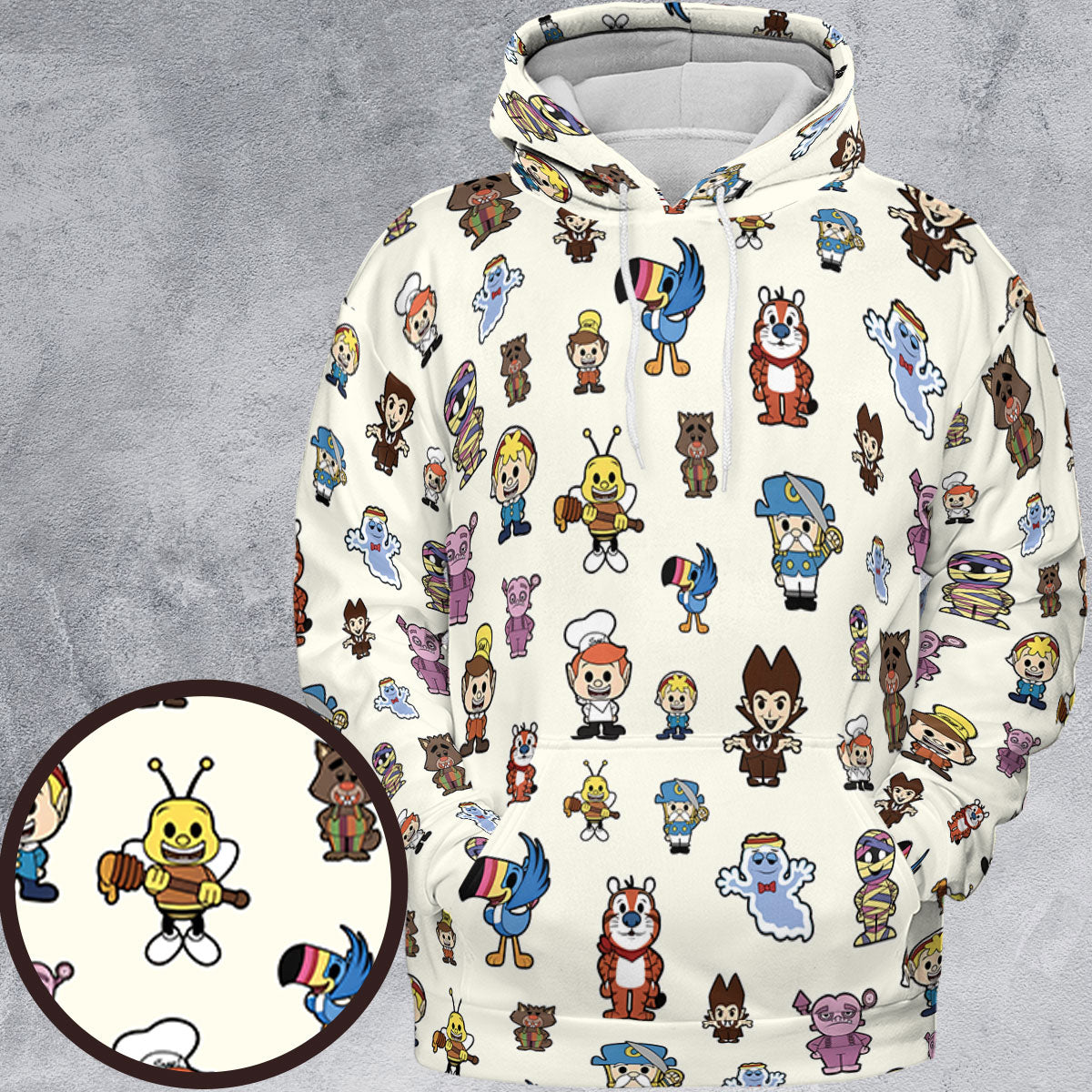 All-over Print Hoodie - FWPCC5CC
