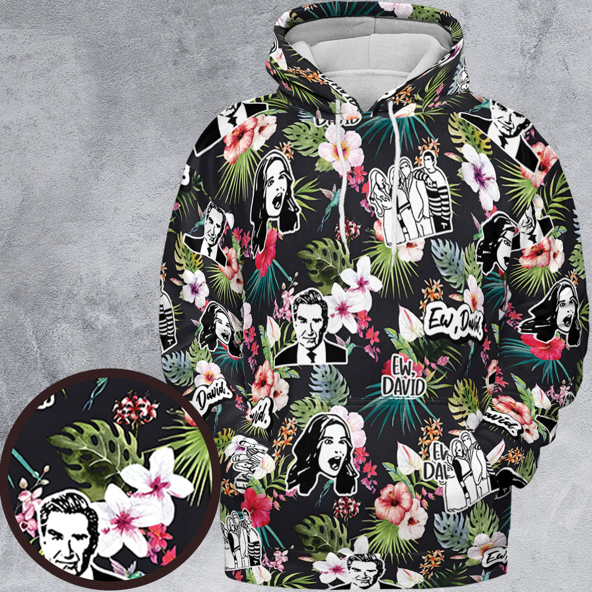 All-over Print Hoodie - D62J68X7