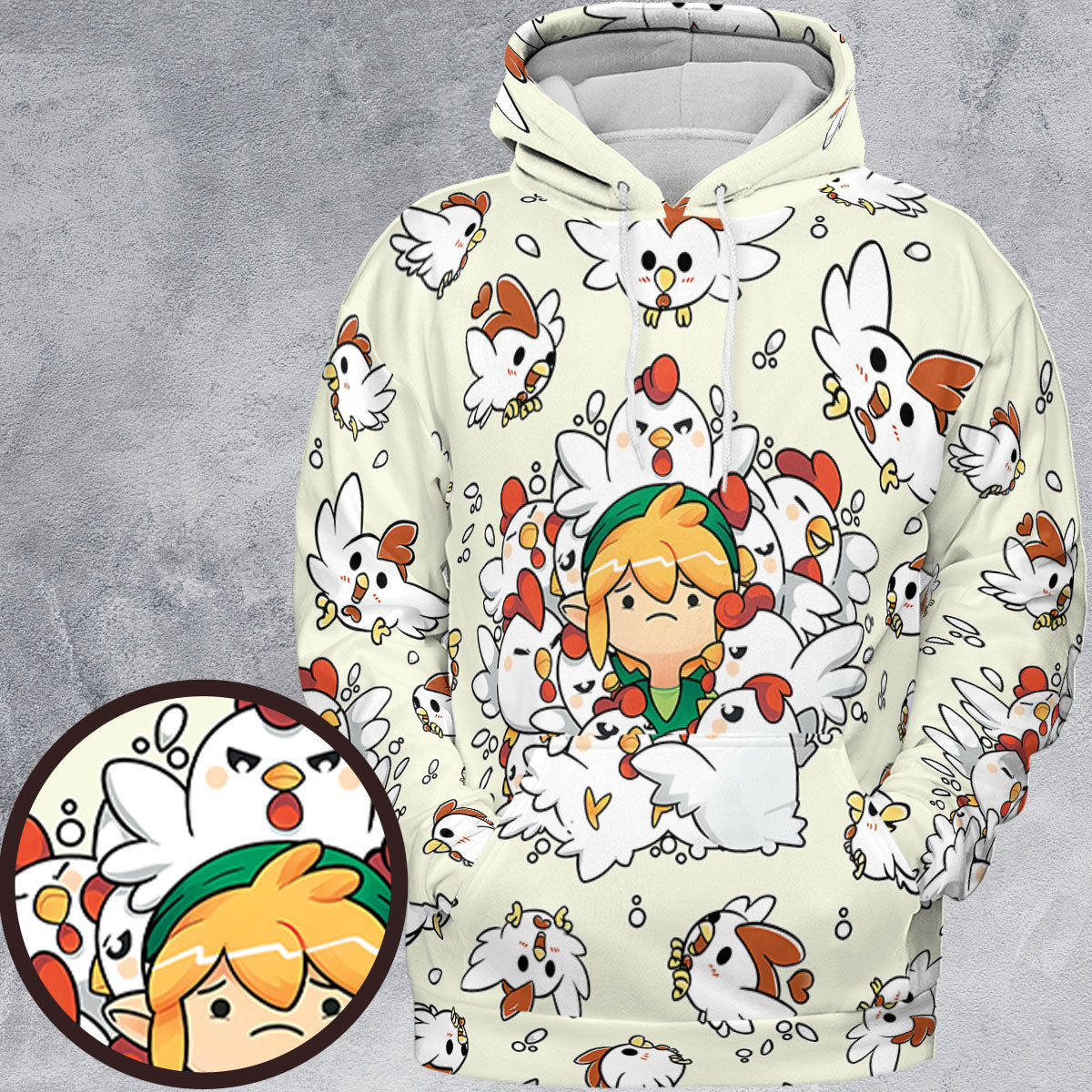 All-over Print Hoodie - 9DS5SDJR