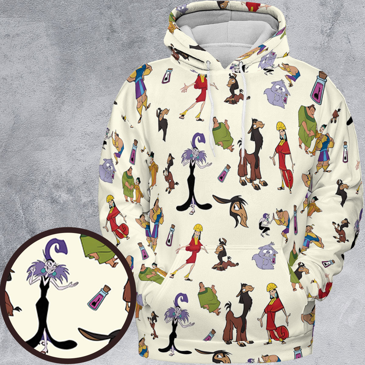 All-over Print Hoodie - CX67AW9K