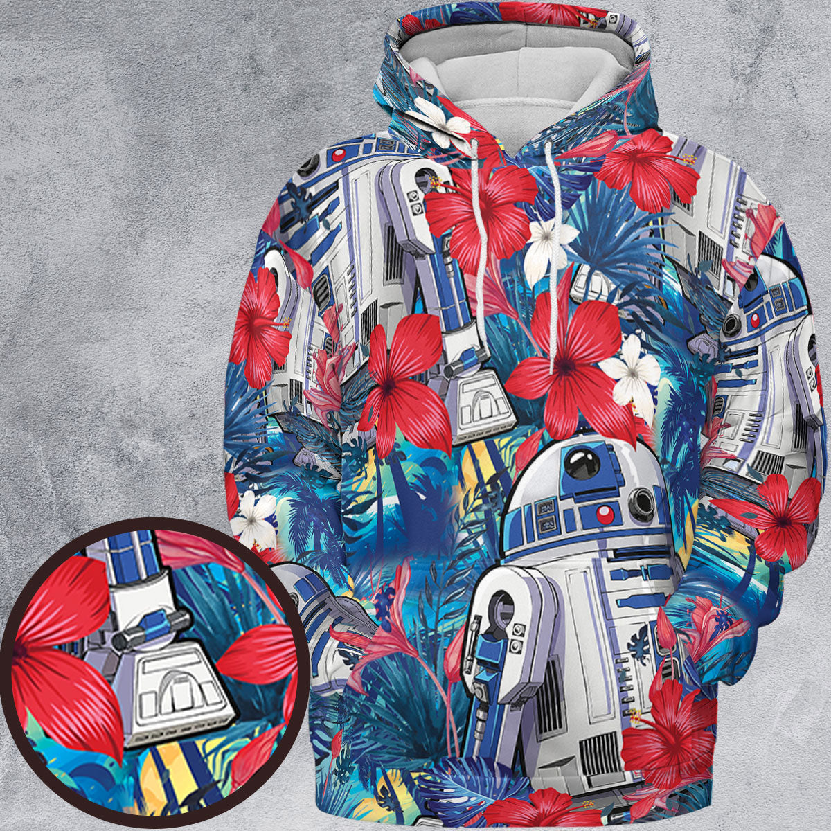 All-over Print Hoodie - BQWRE2ER