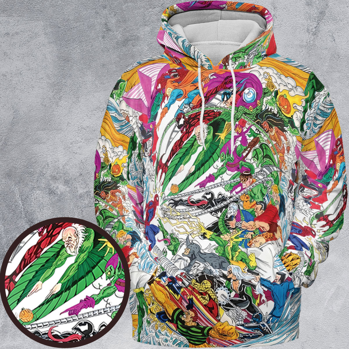 All-over Print Hoodie - QB3KB1WT