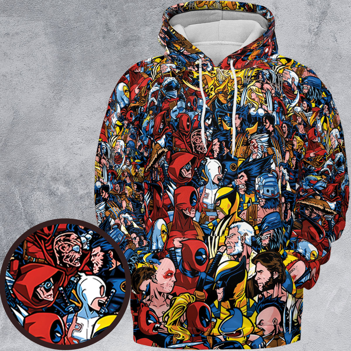 All-over Print Hoodie - 7N153JU1