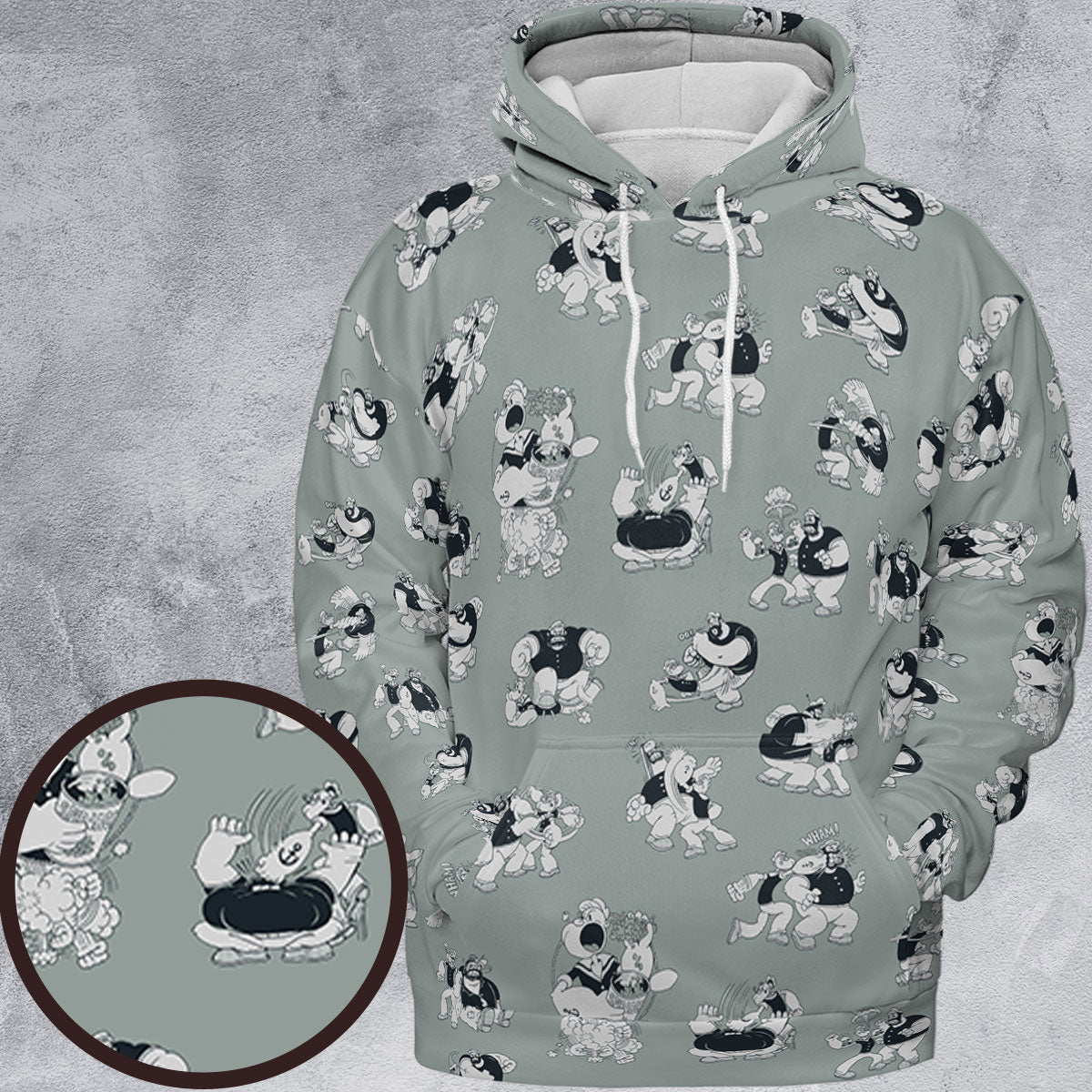 All-over Print Hoodie - HHF5HW3E