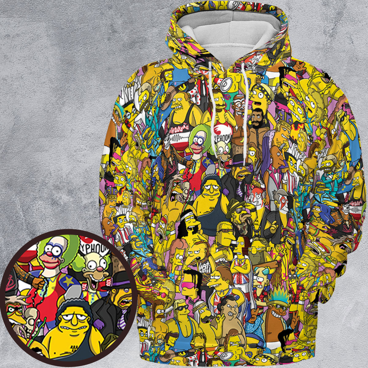 All-over Print Hoodie - WH443PAH