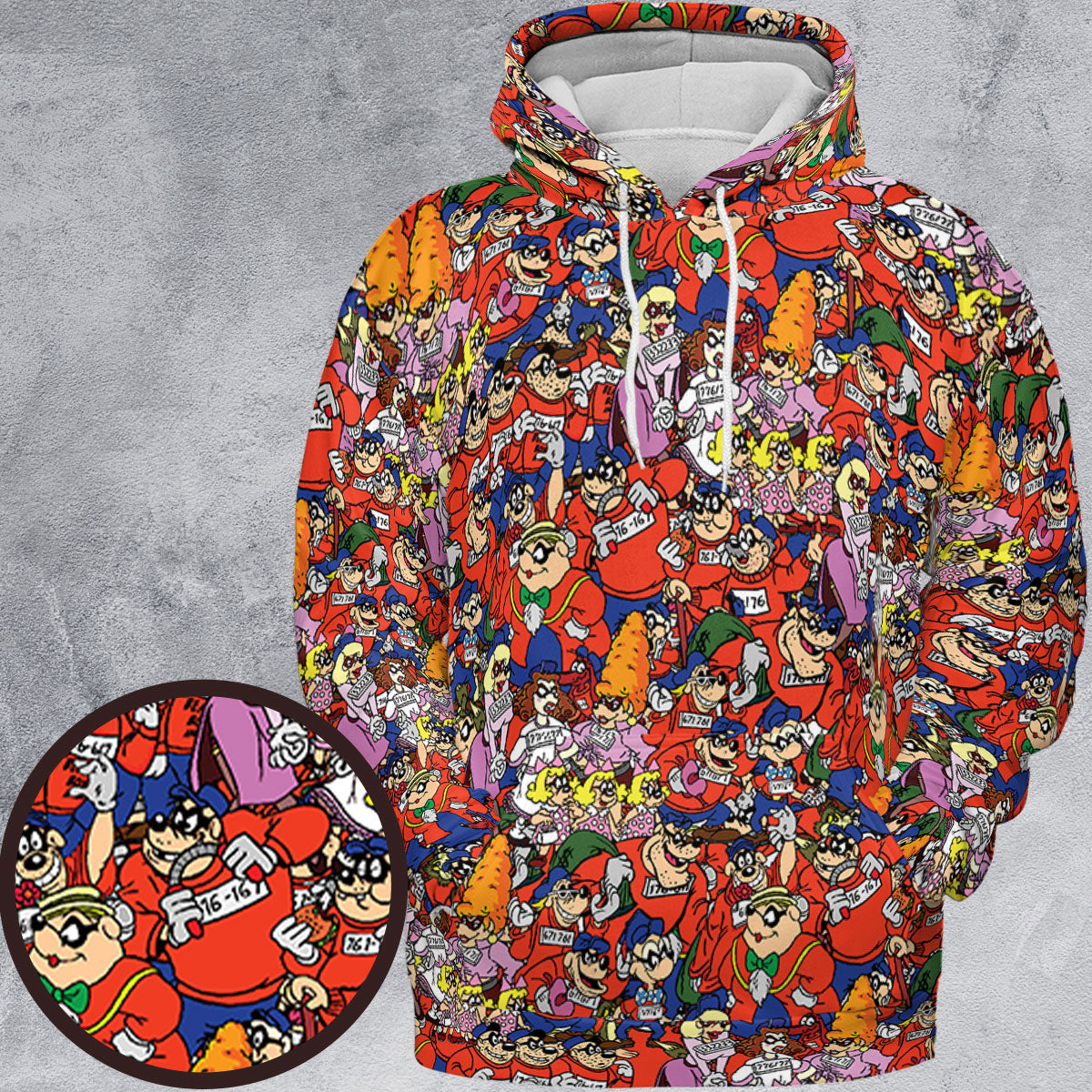 All-over Print Hoodie - NNYSYNEL