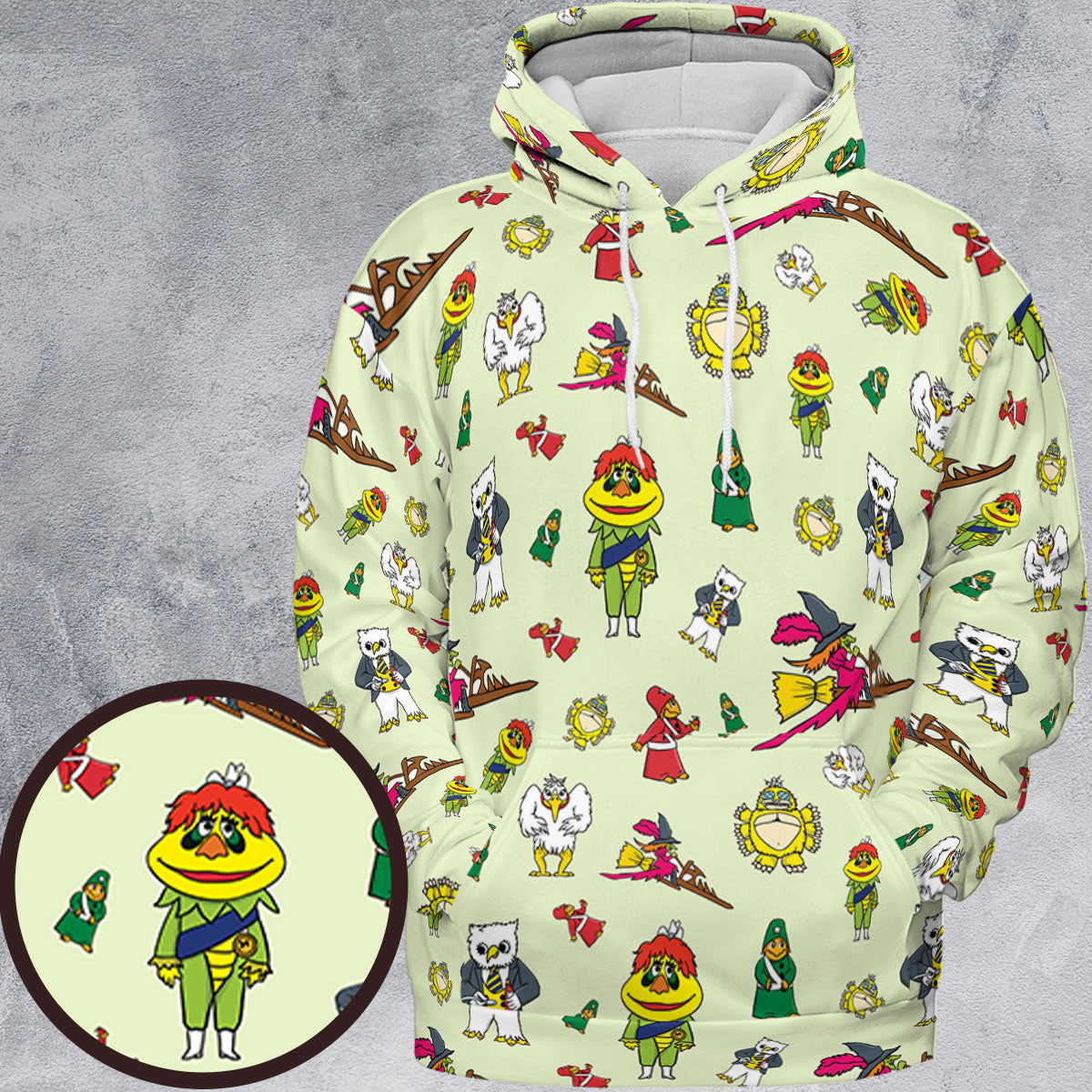 All-over Print Hoodie - 4L97CFEL