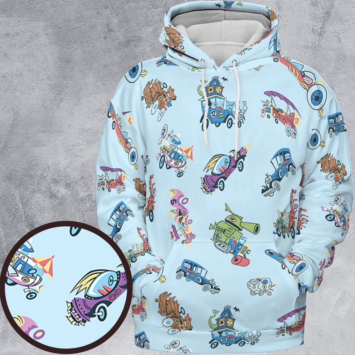 All-over Print Hoodie - W1AASBPG