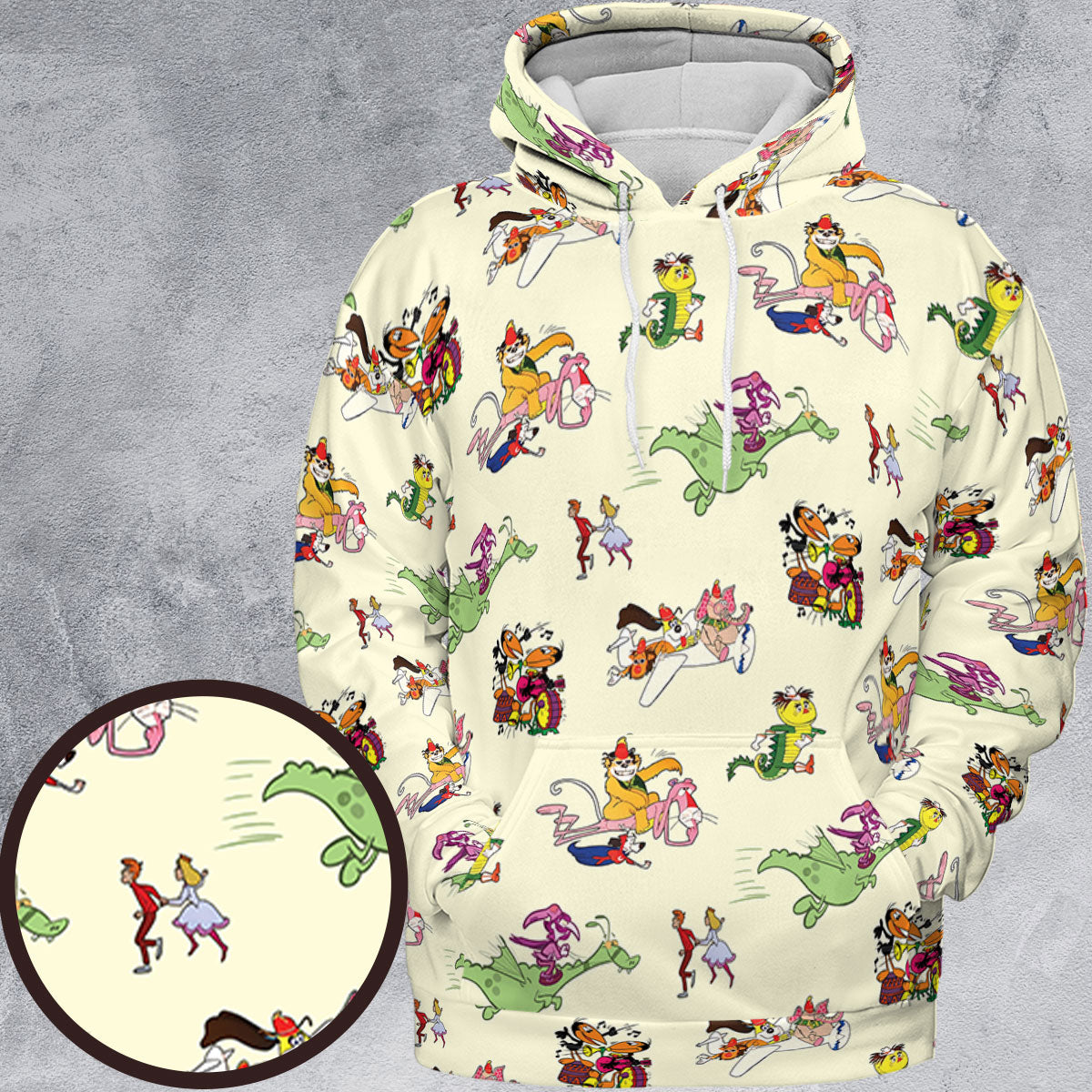 All-over Print Hoodie - S3CD5L5E
