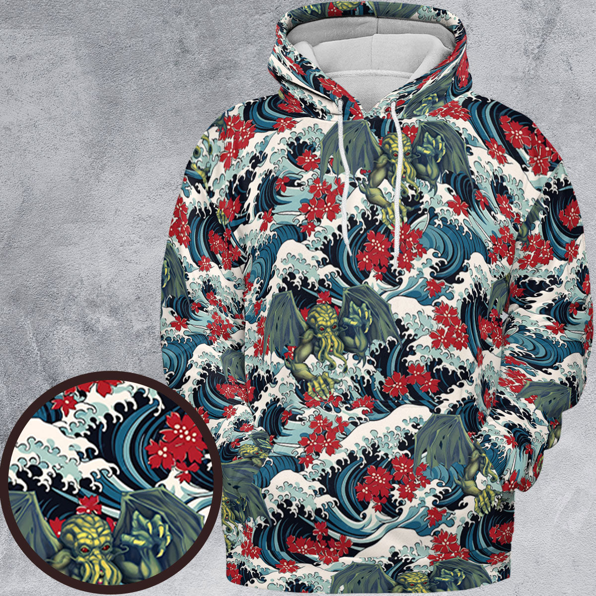 All-over Print Hoodie - 4MHZZ8BT