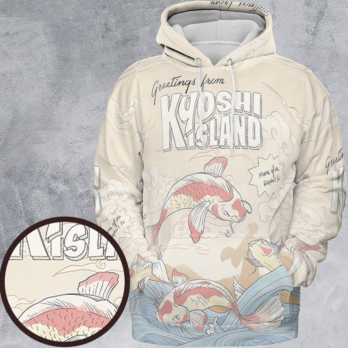 All-over Print Hoodie - QDVZ2GYV