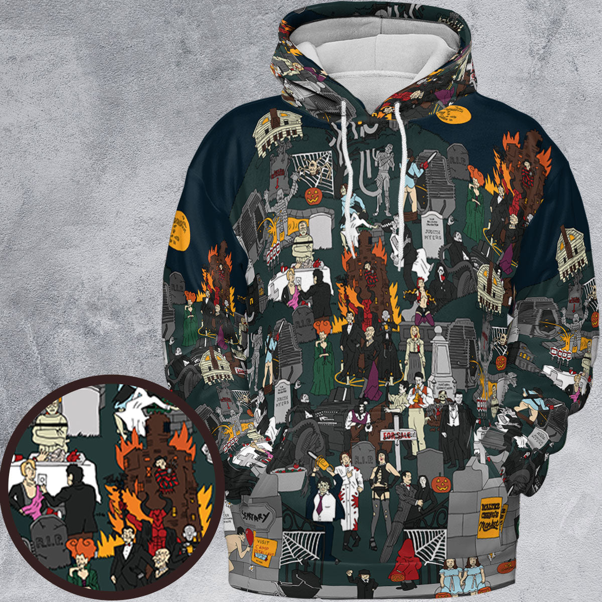 All-over Print Hoodie - RY9A5RXD