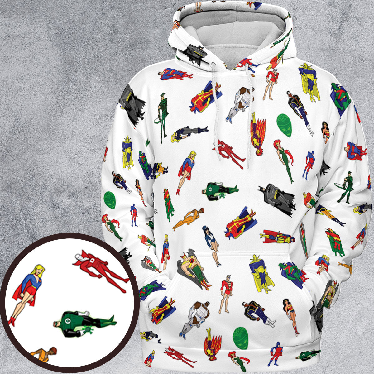 All-over Print Hoodie - CJWASNXJ
