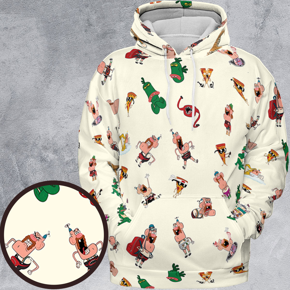 All-over Print Hoodie - LMB2Z959