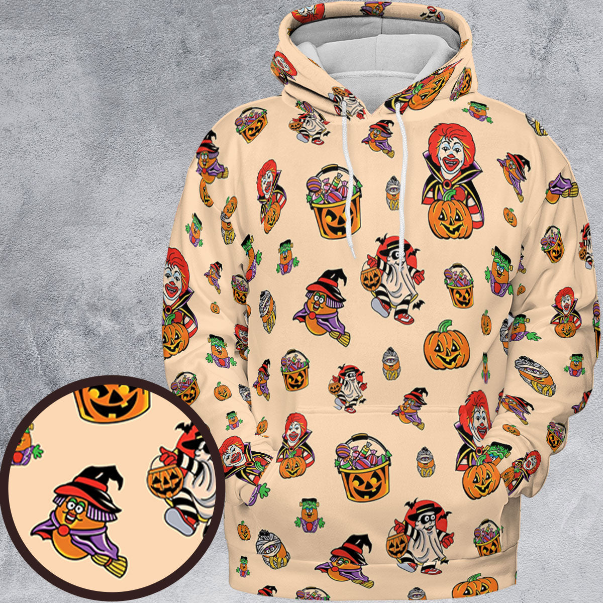 All-over Print Hoodie - VVYRS5L9