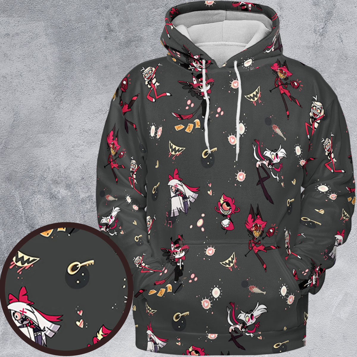 All-over Print Hoodie - TU89Y2UU