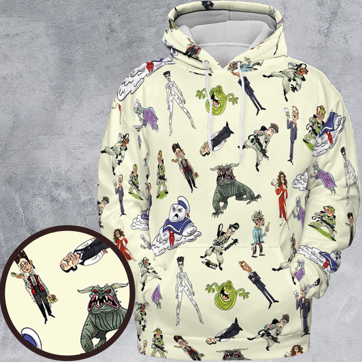 All-over Print Hoodie - N9YU9KY8