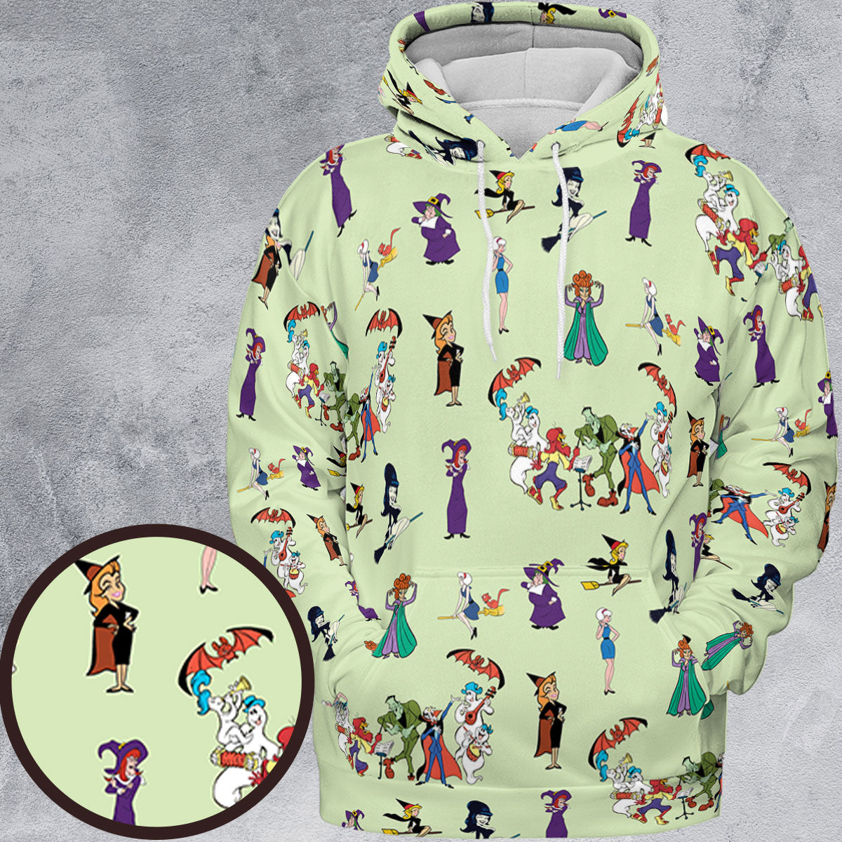 All-over Print Hoodie - GEU56LUS