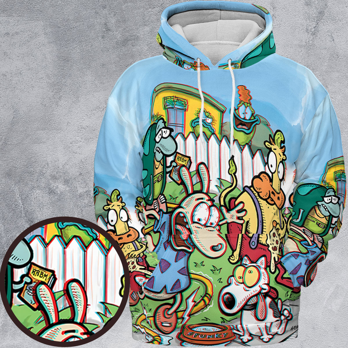 All-over Print Hoodie - DSZURCG1