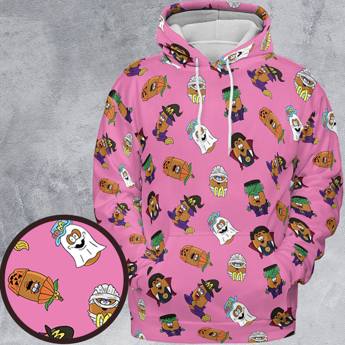 All-over Print Hoodie - NPUN8KWP