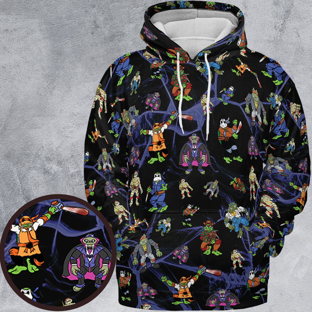 All-over Print Hoodie - LEPXLU9K