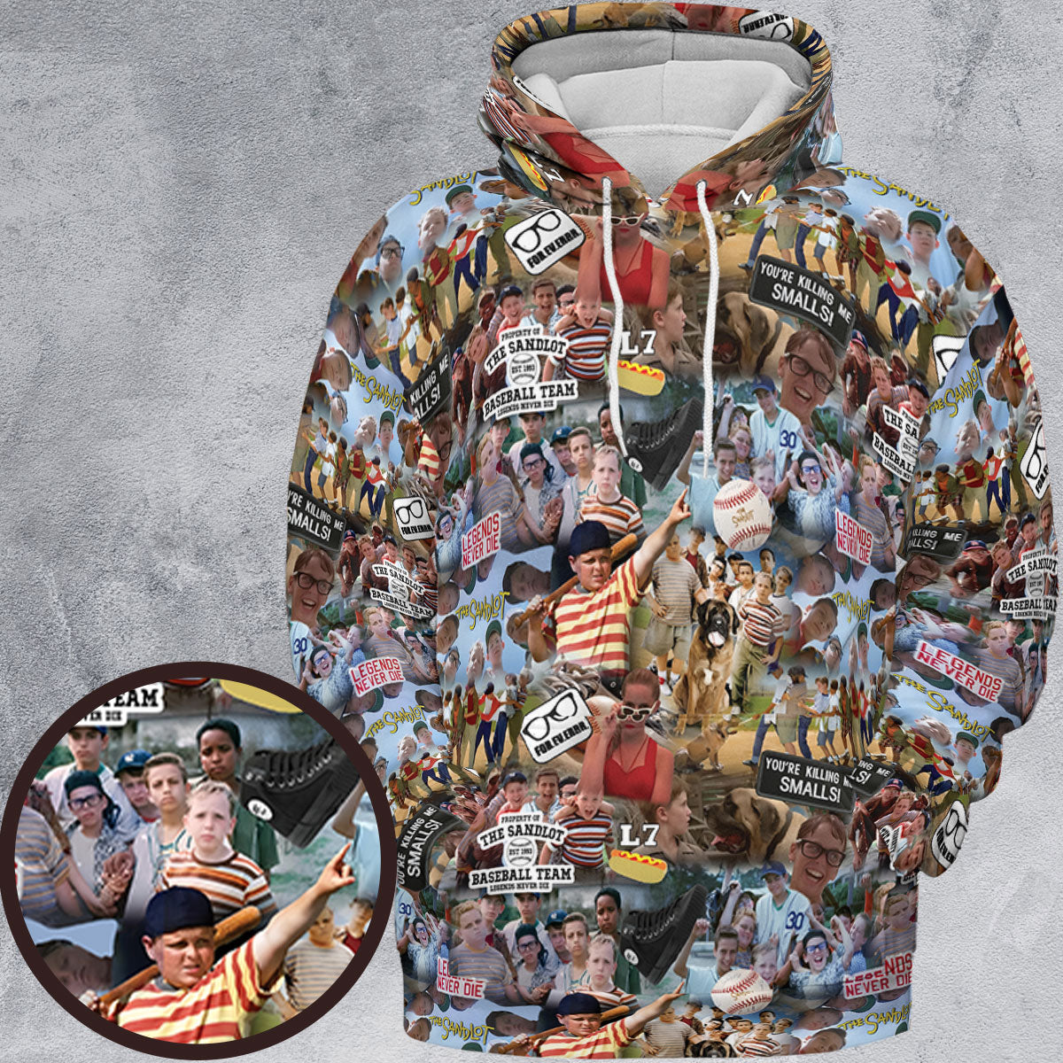 All-over Print Hoodie - 373K29ZD