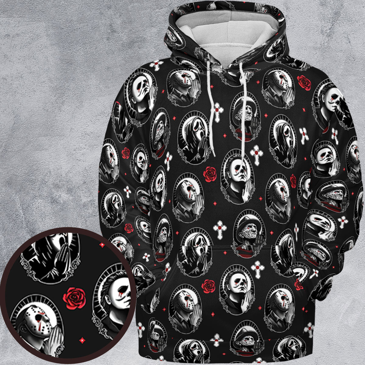 All-over Print Hoodie - Y9VZP1AU