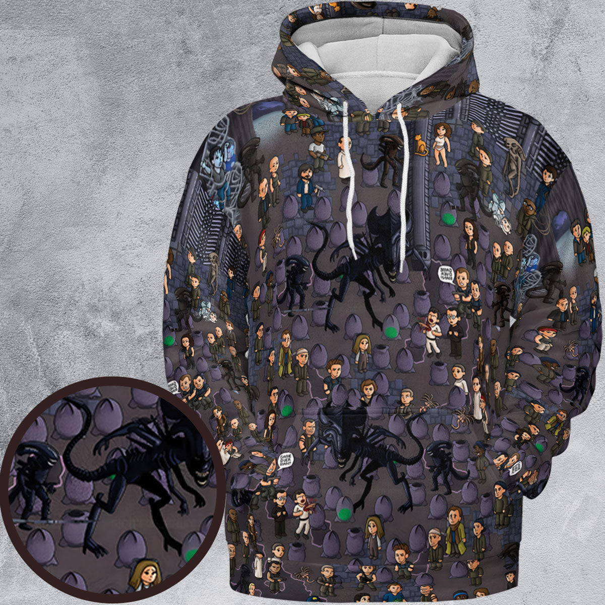 All-over Print Hoodie - MLDP5XDY