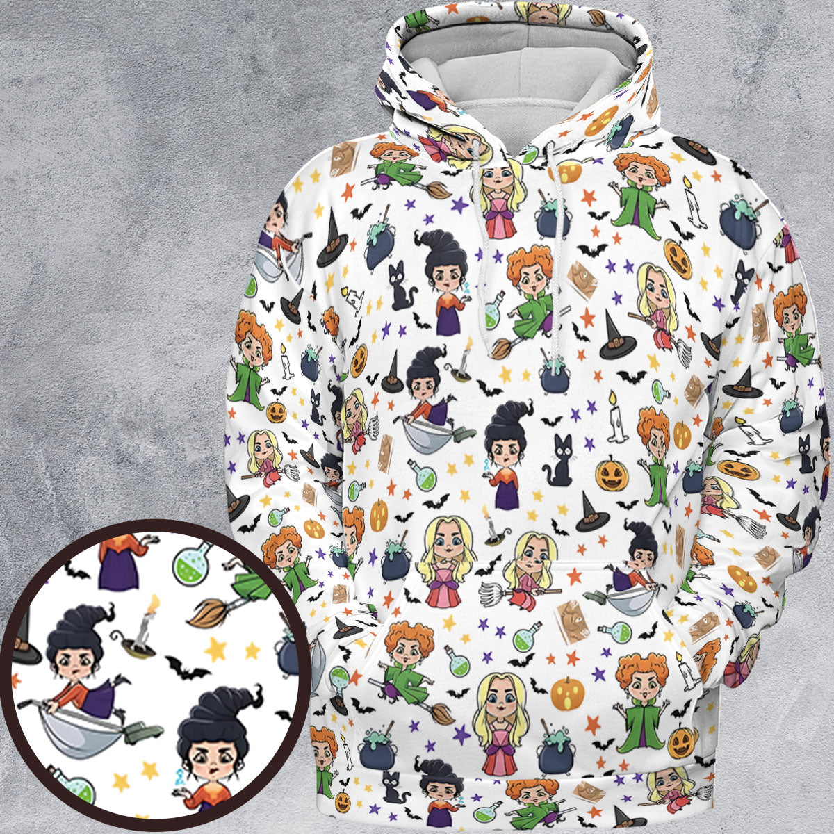 All-over Print Hoodie - EZDJ14XX