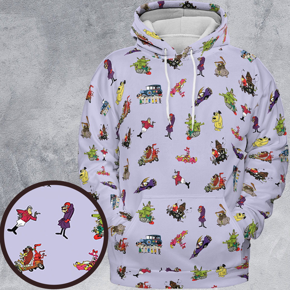 All-over Print Hoodie - HZC9BJ4D