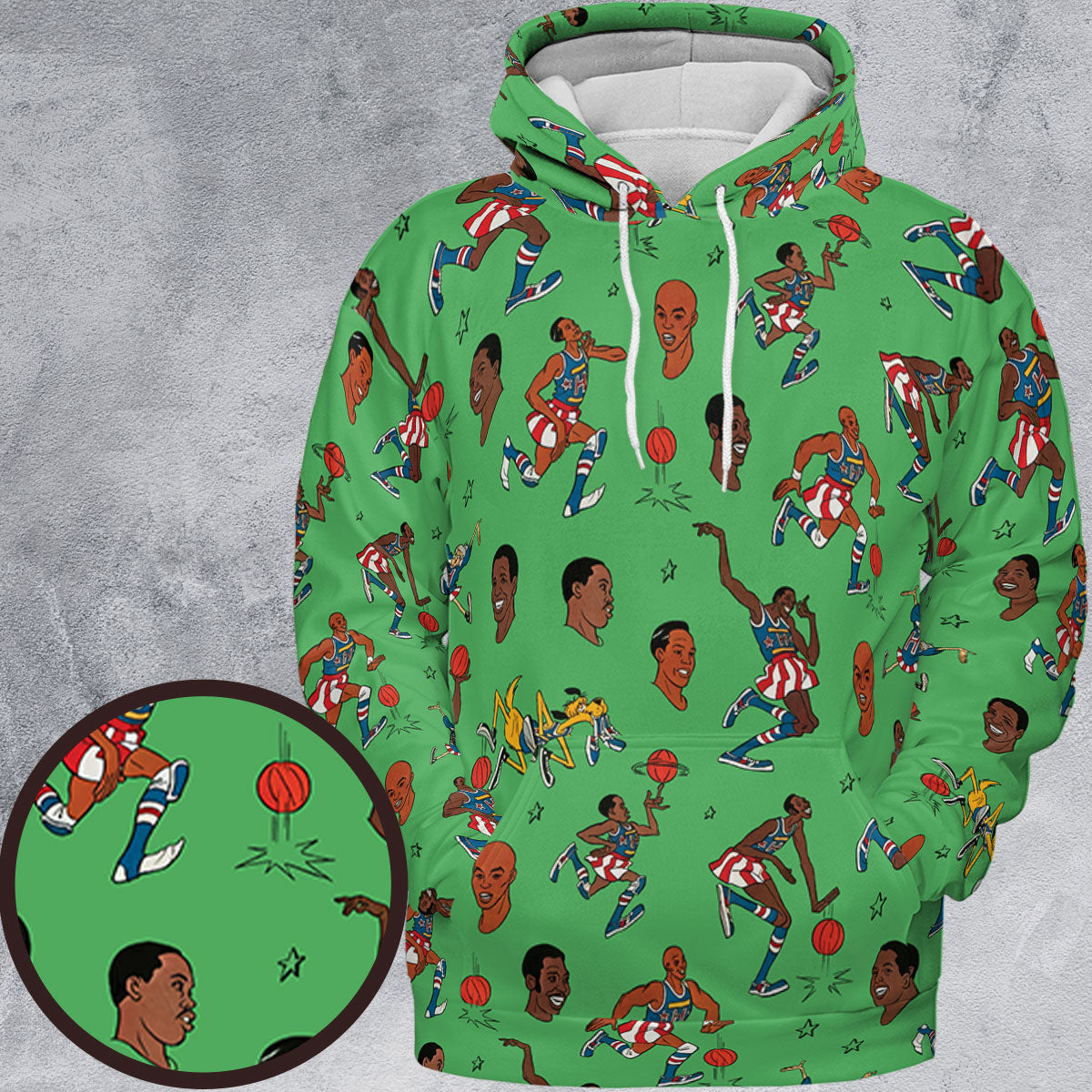 All-over Print Hoodie - BLNWBZ3A