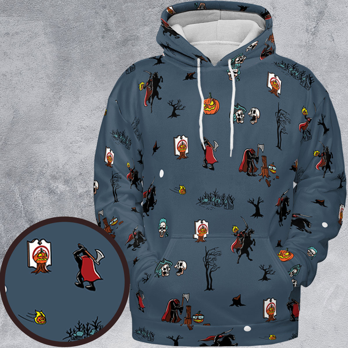 All-over Print Hoodie - BXH3DLRF