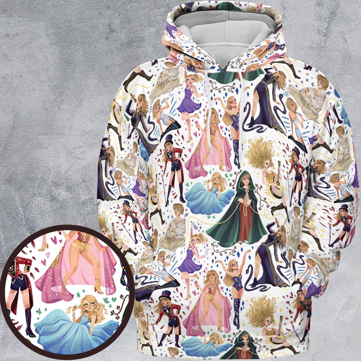 All-over Print Hoodie - GPGYH13V