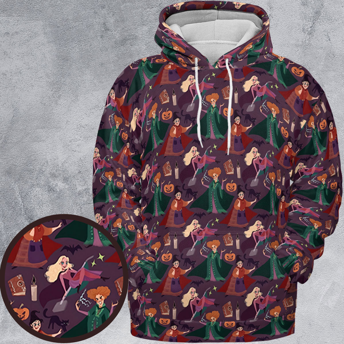 All-over Print Hoodie - 6C3SDSH1