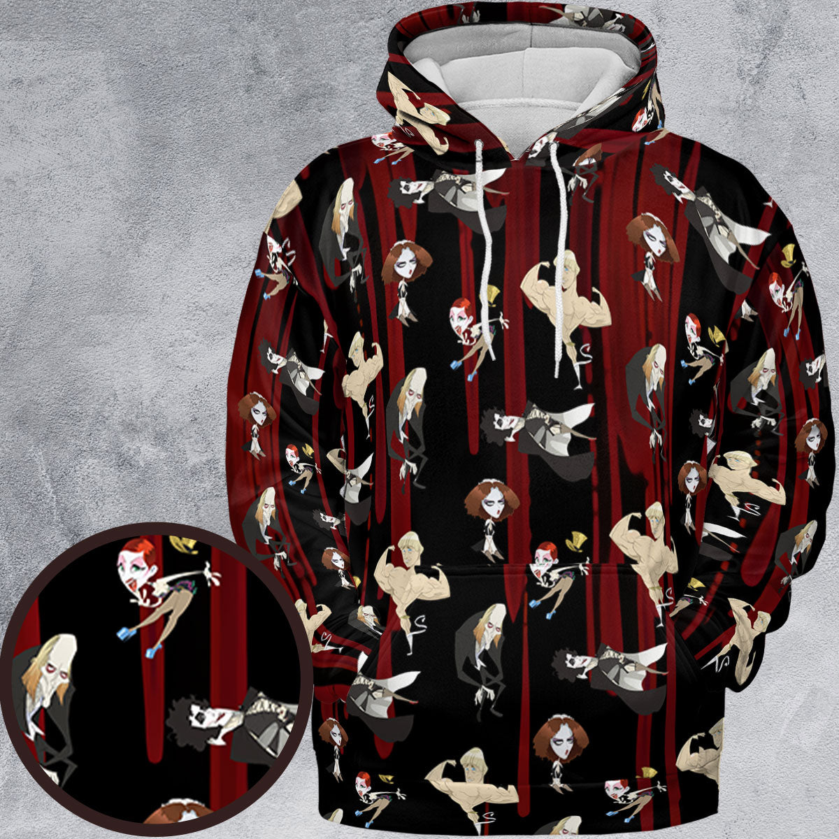 All-over Print Hoodie - AV1KEKMV