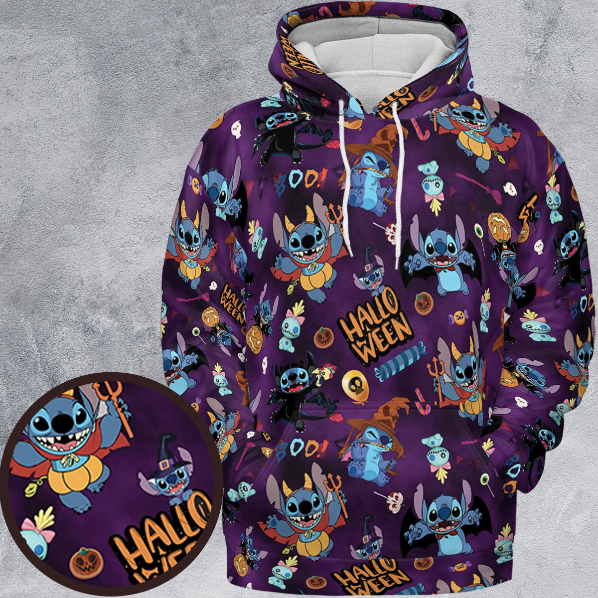 All-over Print Hoodie - E8R53DRY
