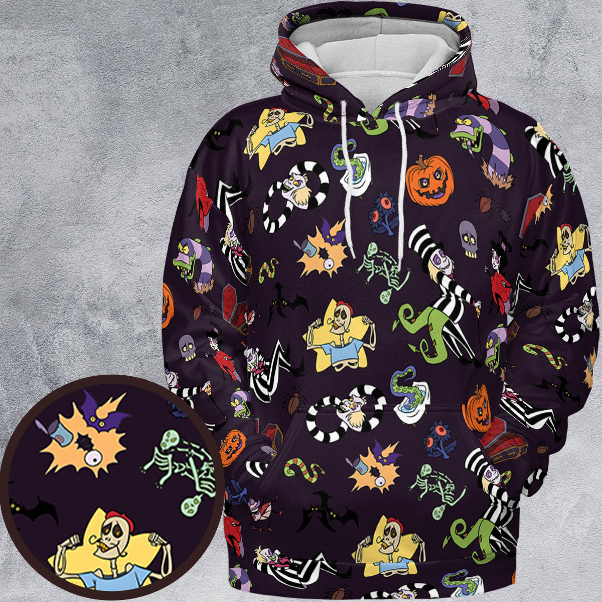 All-over Print Hoodie - UPK4XVYZ
