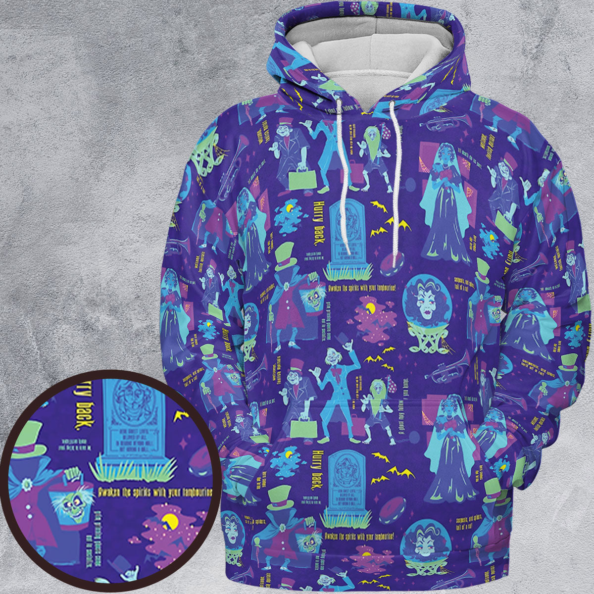All-over Print Hoodie - ZR95YVXT