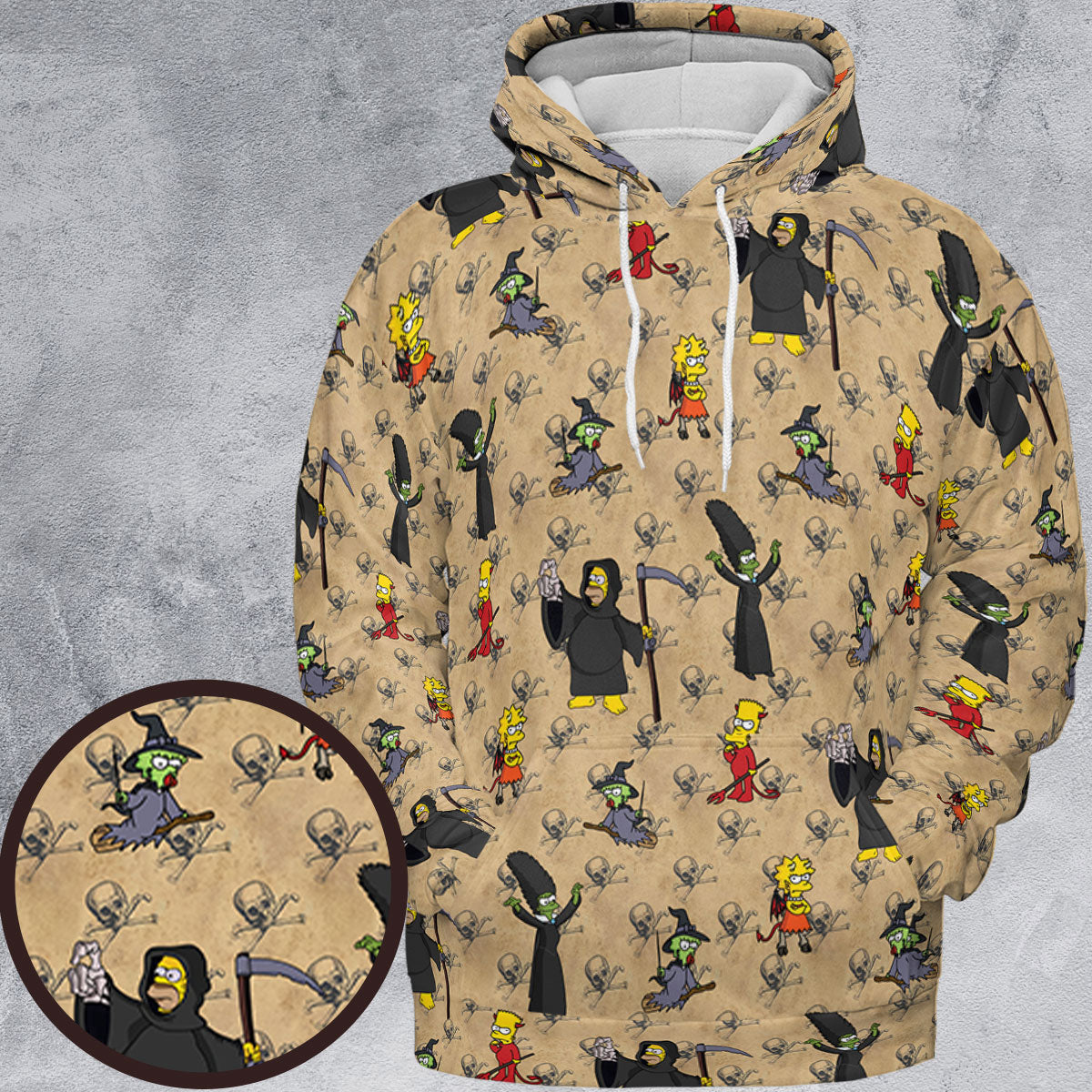 All-over Print Hoodie - Z67VMYWJ