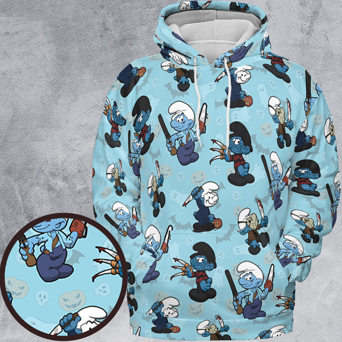 All-over Print Hoodie - A876ZHWE