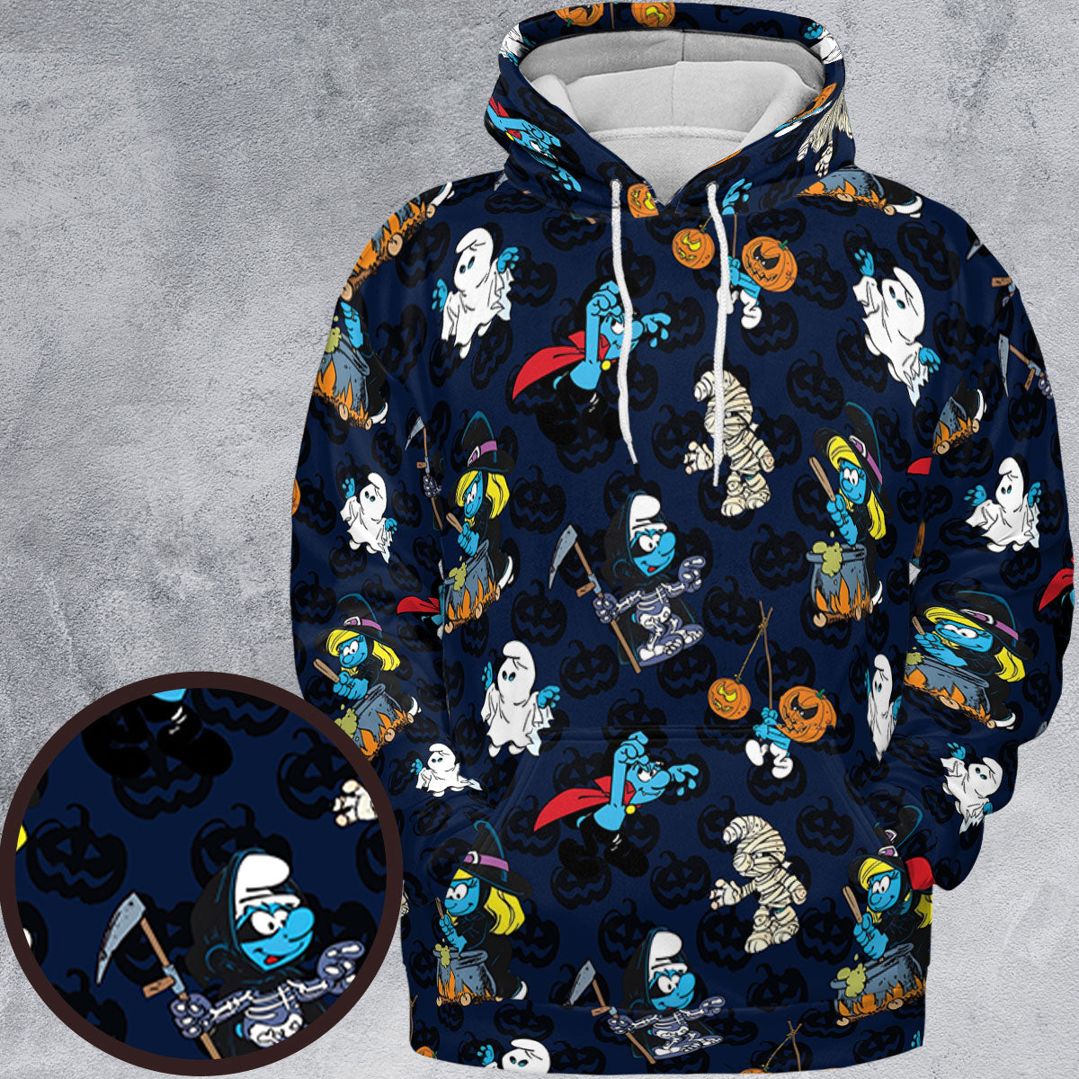 All-over Print Hoodie - 9A95GWKH