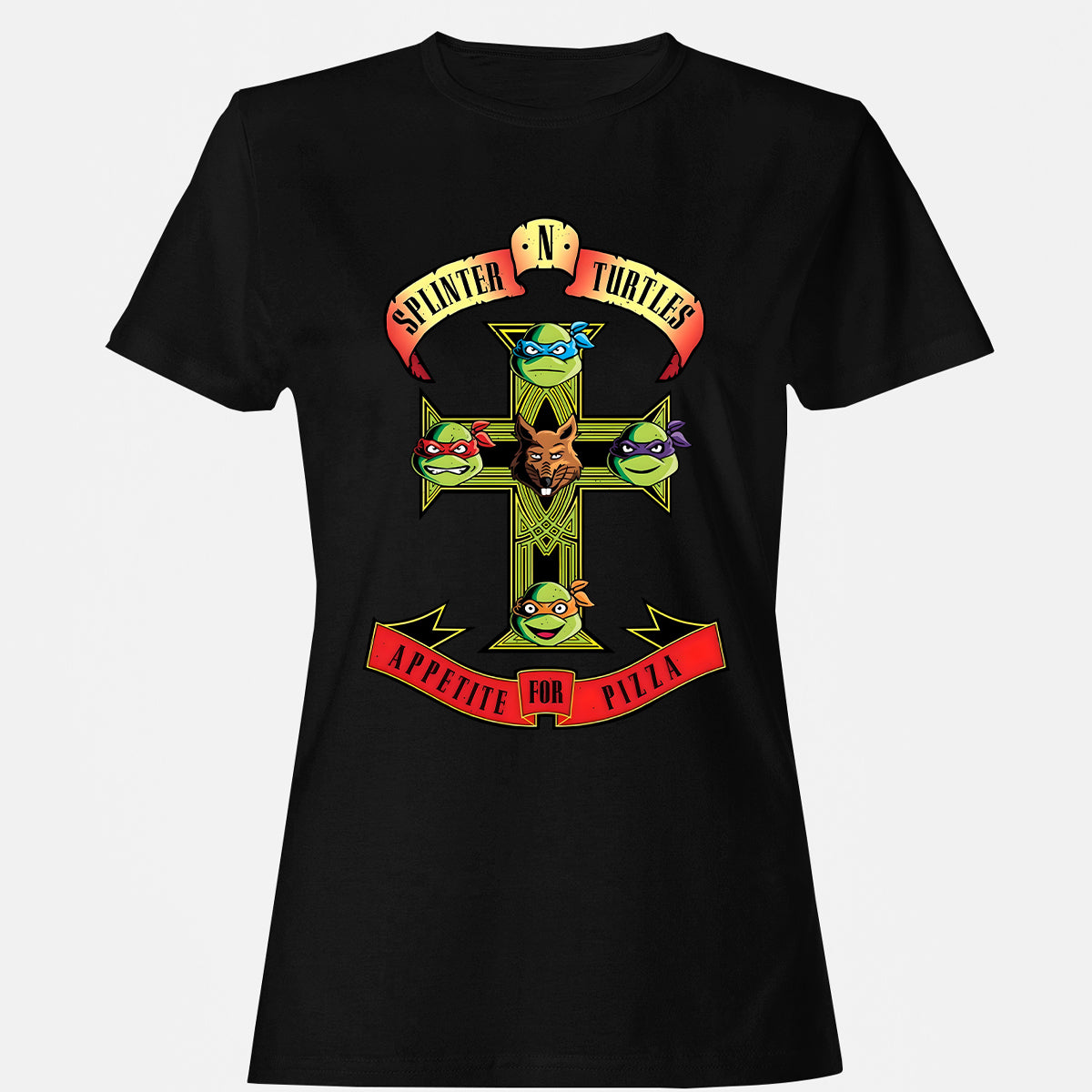 Women's T-shirt - S9M7MJ91 - Black - 1