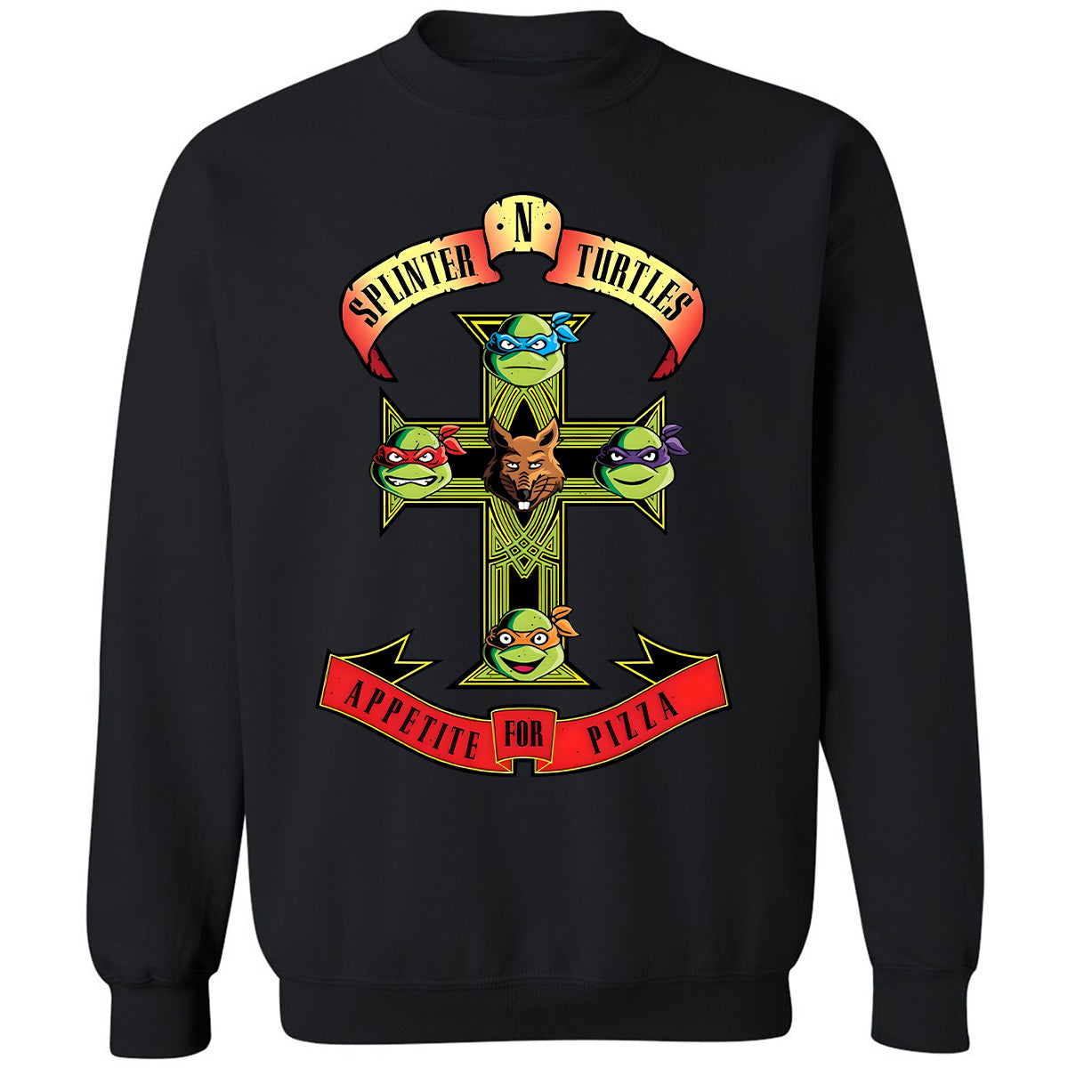 Classic Unisex Sweatshirt - EBAXKTPT - Black - 1