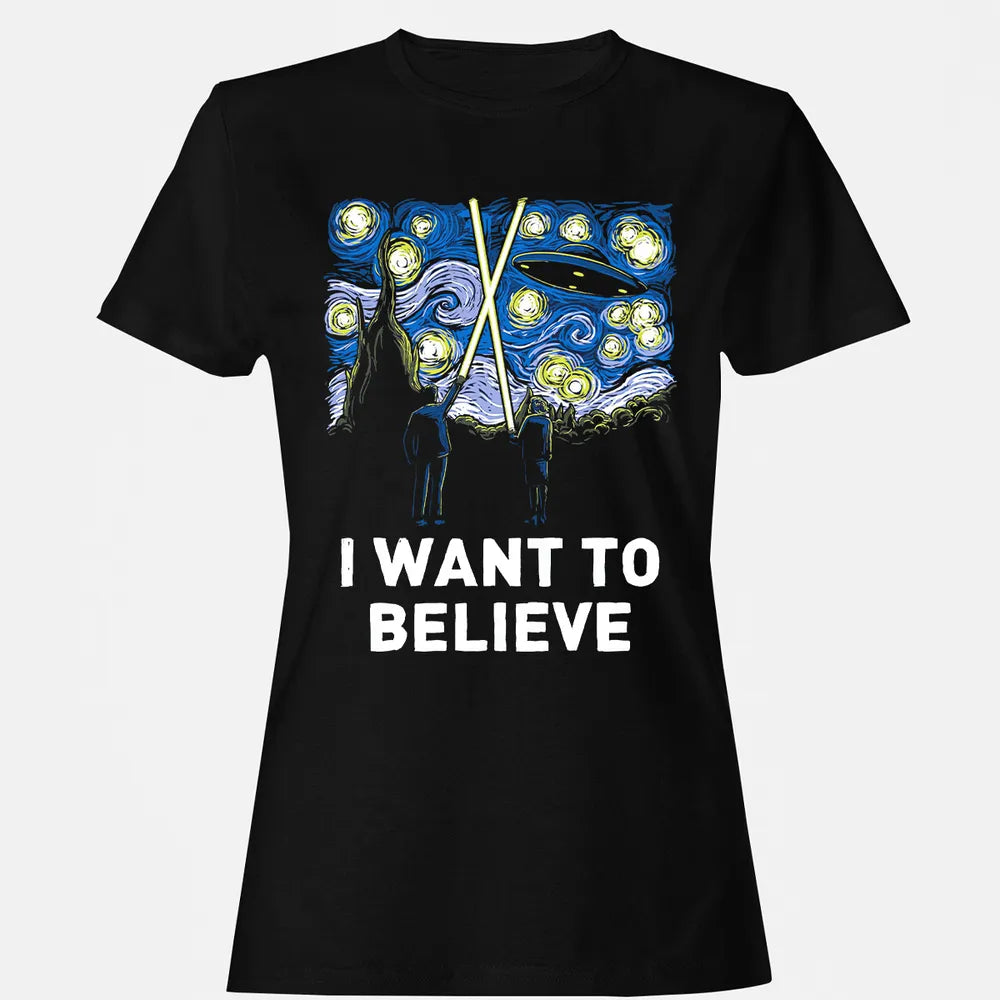 I Want To Believe Women's T-shirt