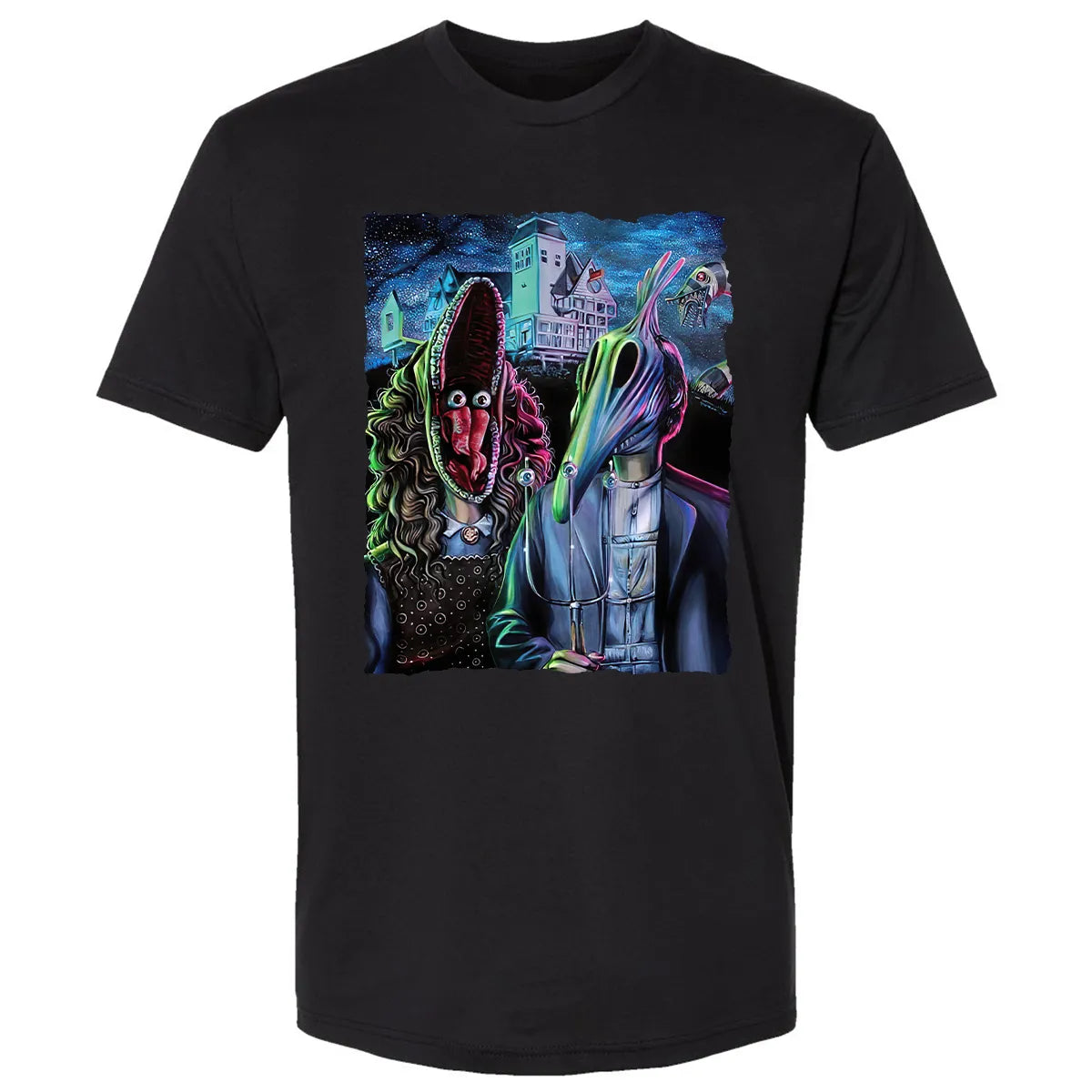 Beetlejuice Gothic Premium Unisex T-shirt