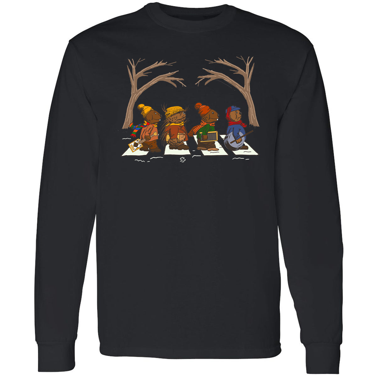 Long Sleeve T-Shirt - 9JSES1YR - Black - 1