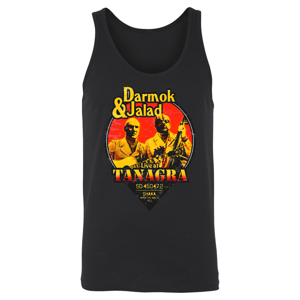 Unisex Jersey Tank - 7EN1RM1S - Black - 1