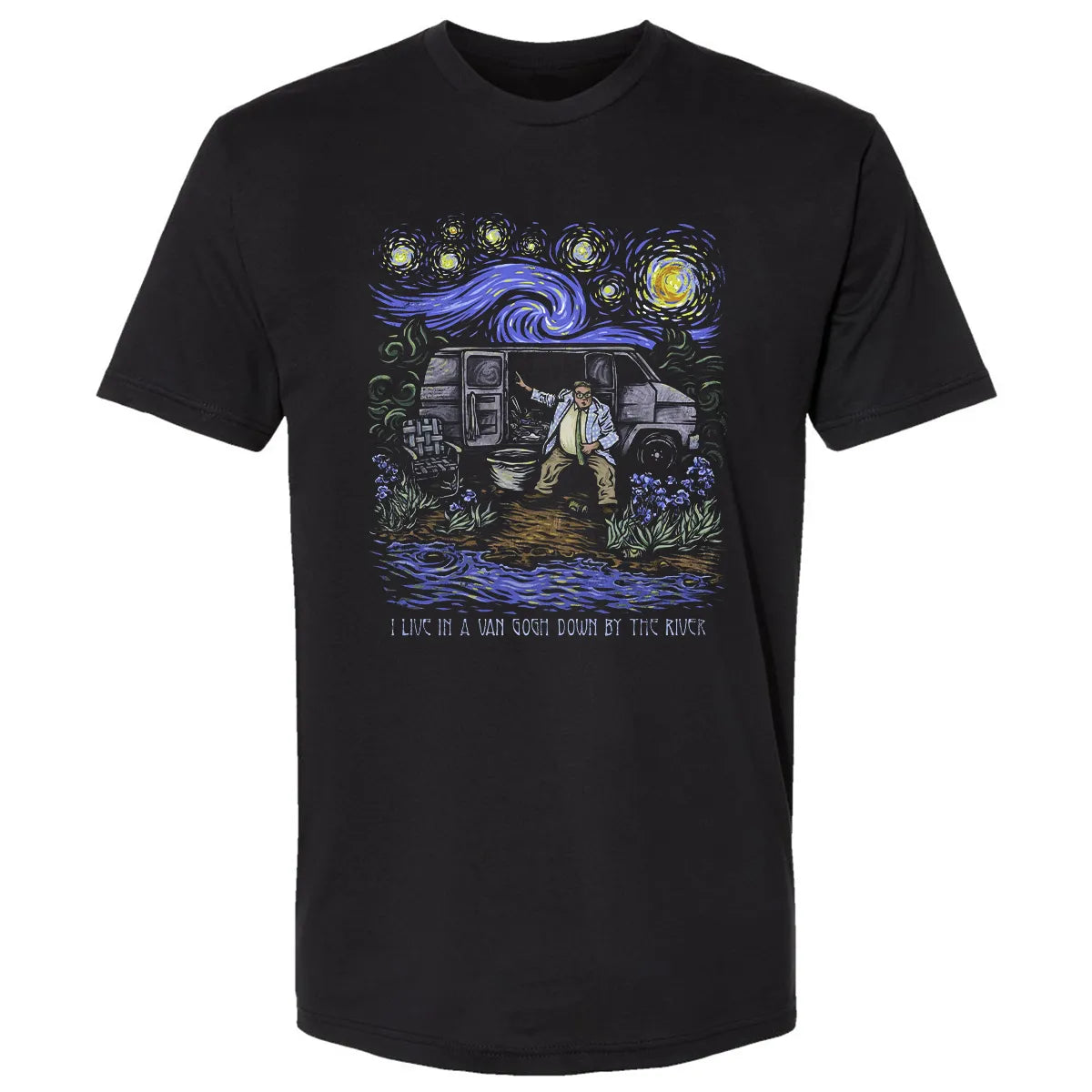 Live In A Van Gogh Premium Unisex T-shirt