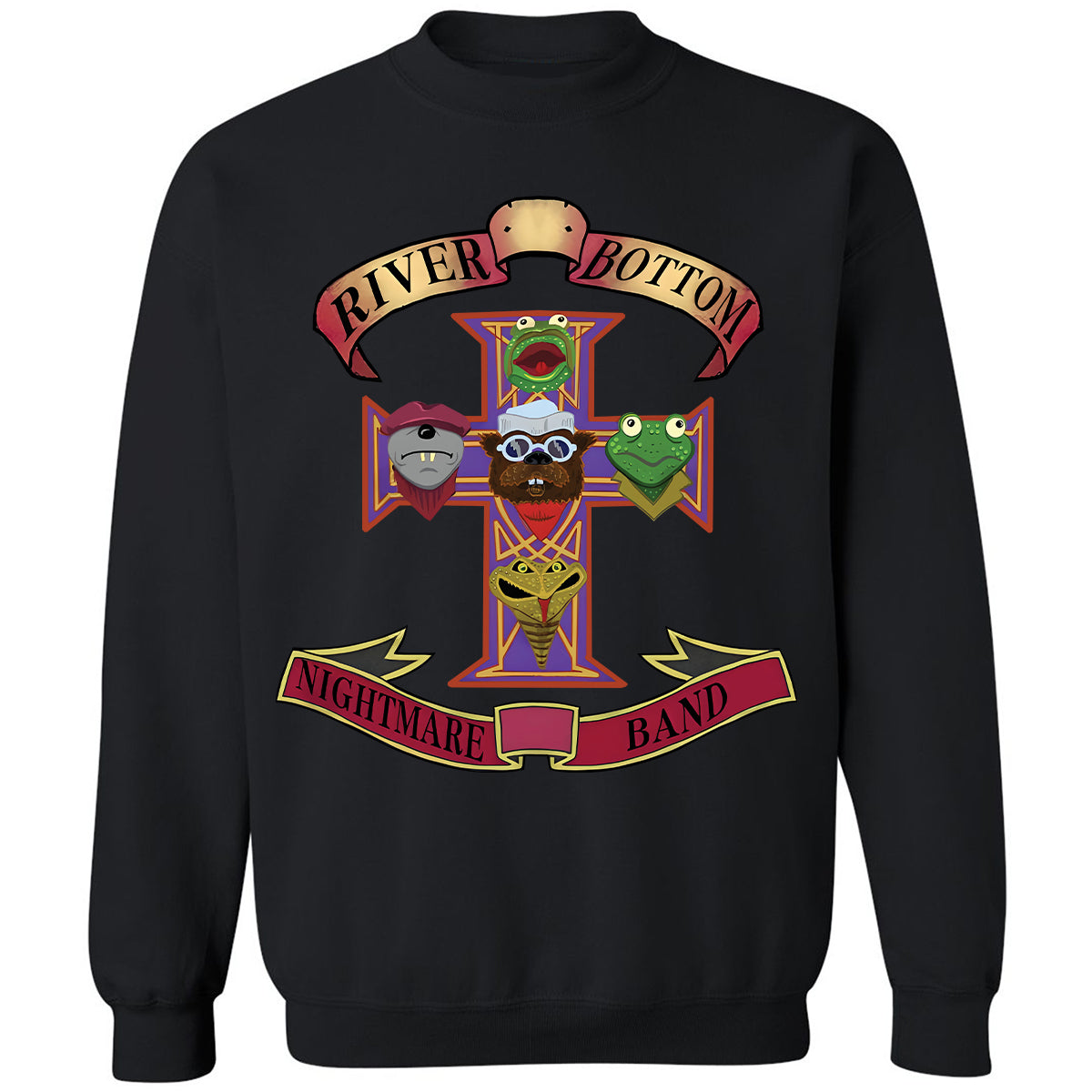 Classic Unisex Sweatshirt - Black - THANGFIXED (Copy) - Black - 1